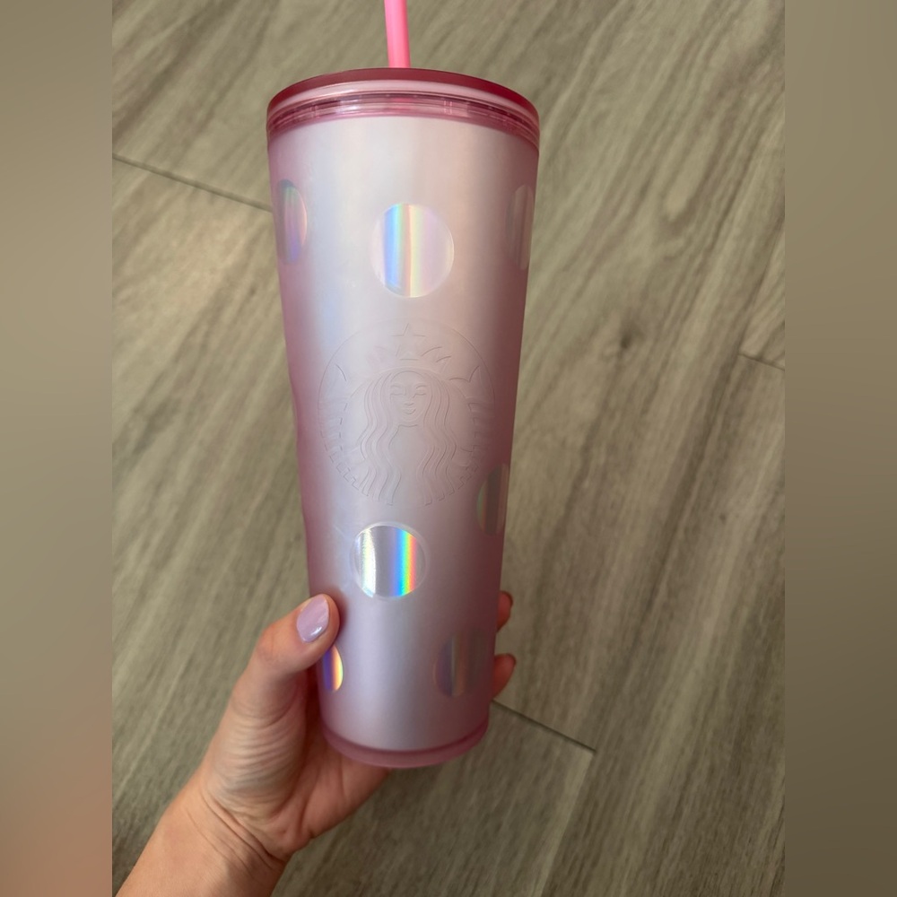 Disneyworld Piglet Pink Starbucks® Tumbler with Straw - Picture 3 of 6